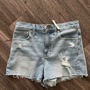 Madewell NWT 26 Perfect Jean Shorts